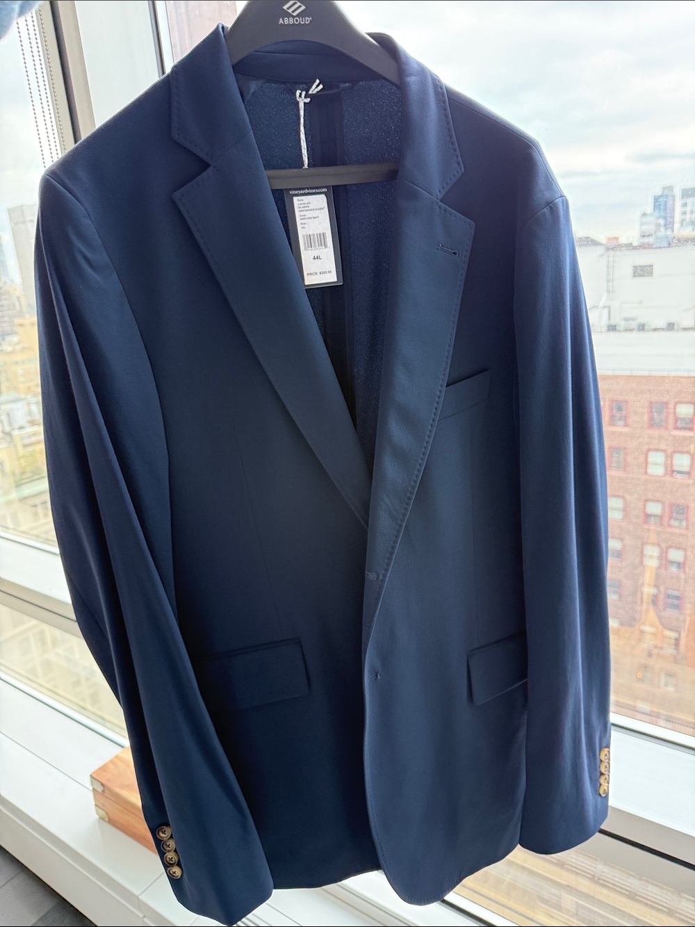 Vineyard Vines Vineyard Navy Performance Blazer - Men’s 44L